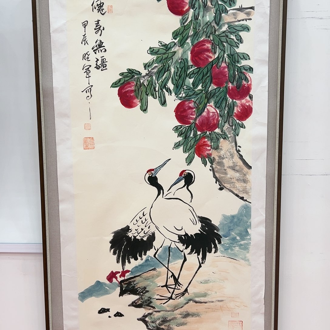 国画崔晓军展览原作