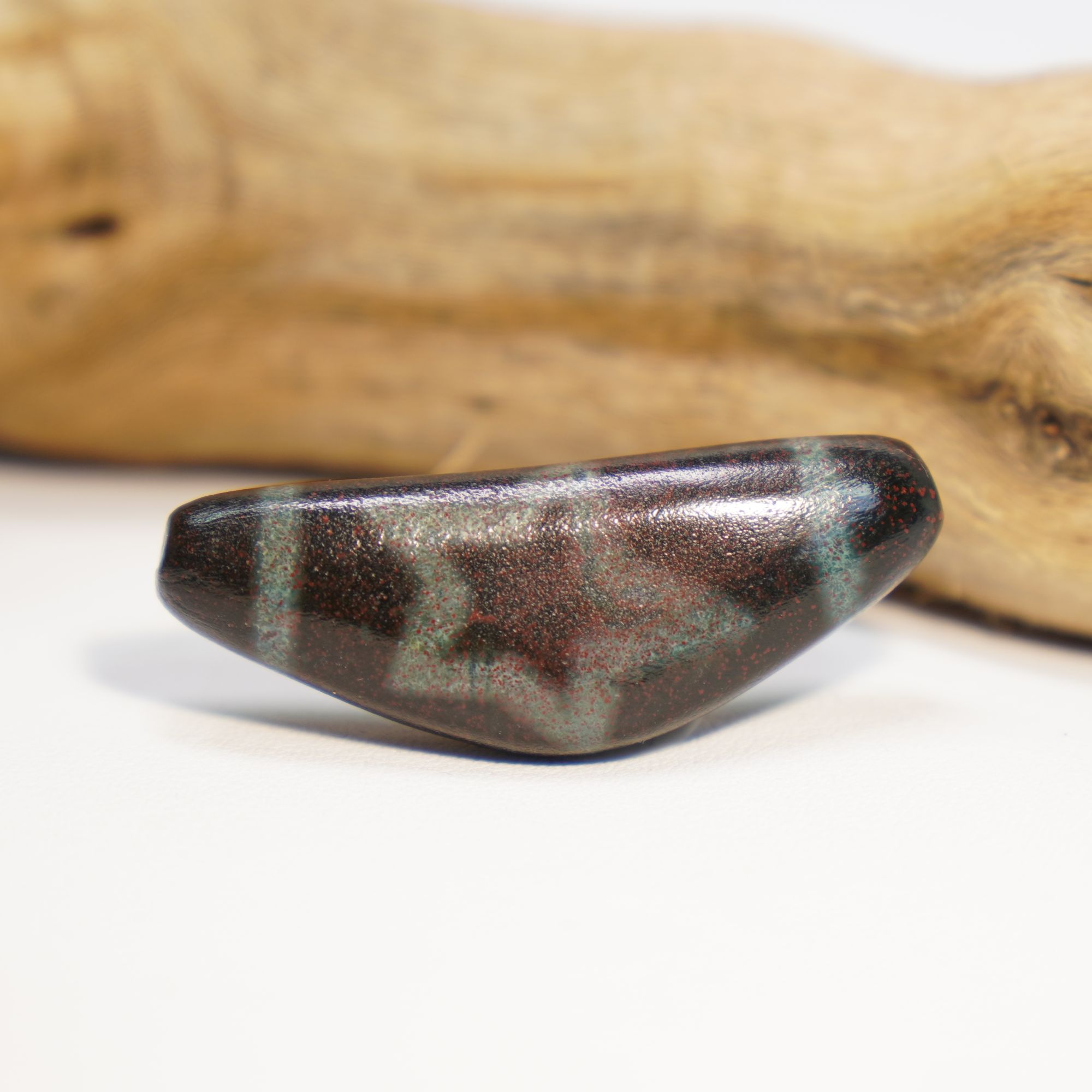 藏式玛瑙单珠&784  卡49mm