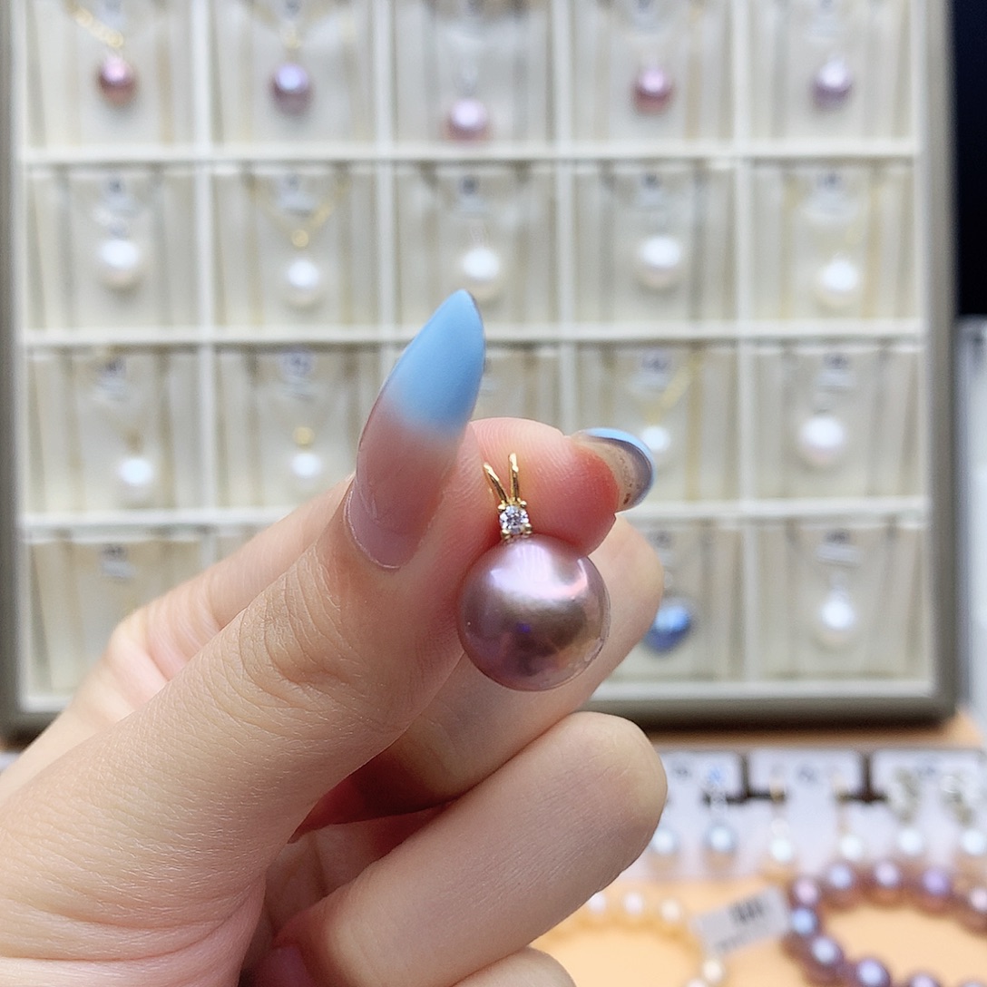 淡水珍珠合金颈饰