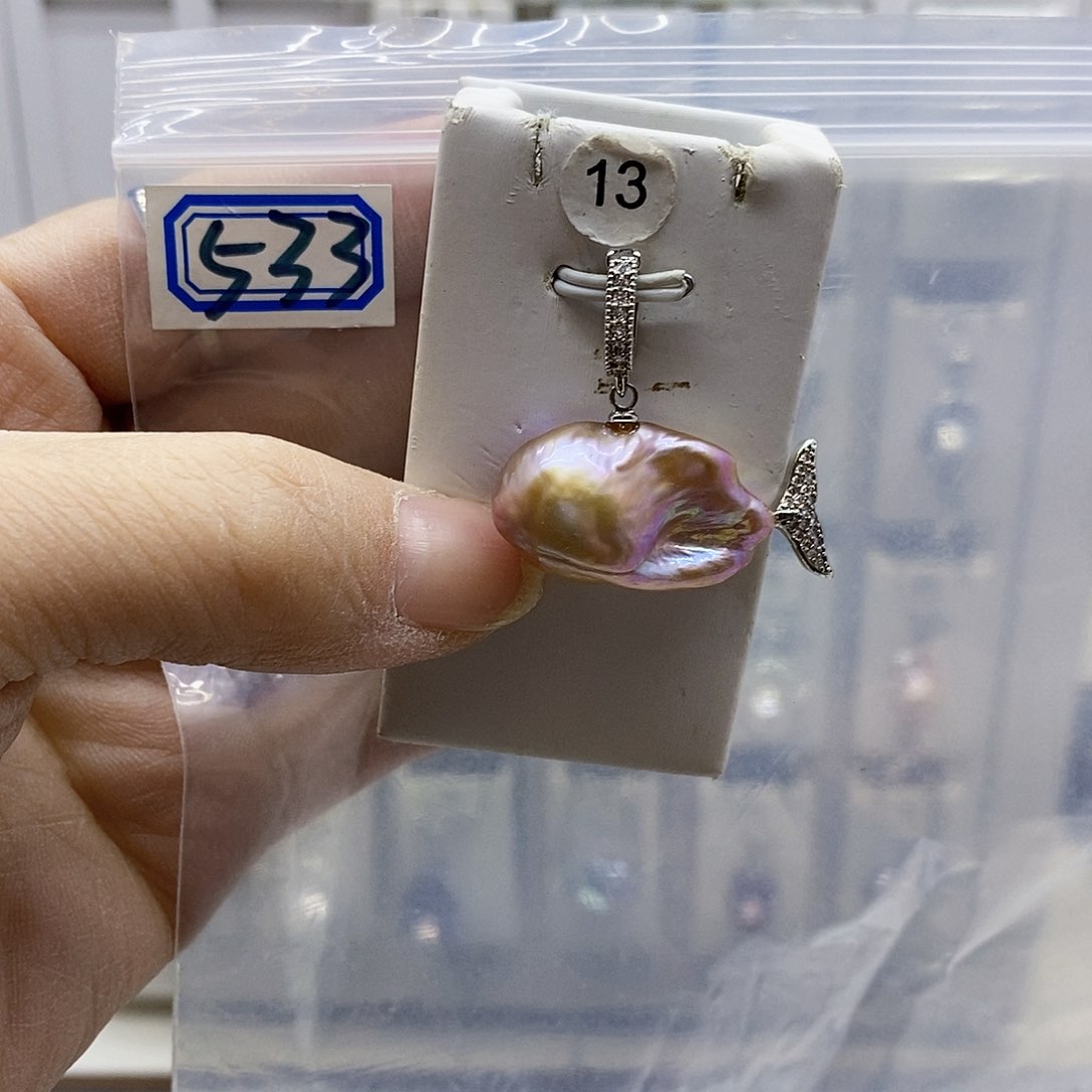 颈饰合金淡水珍珠