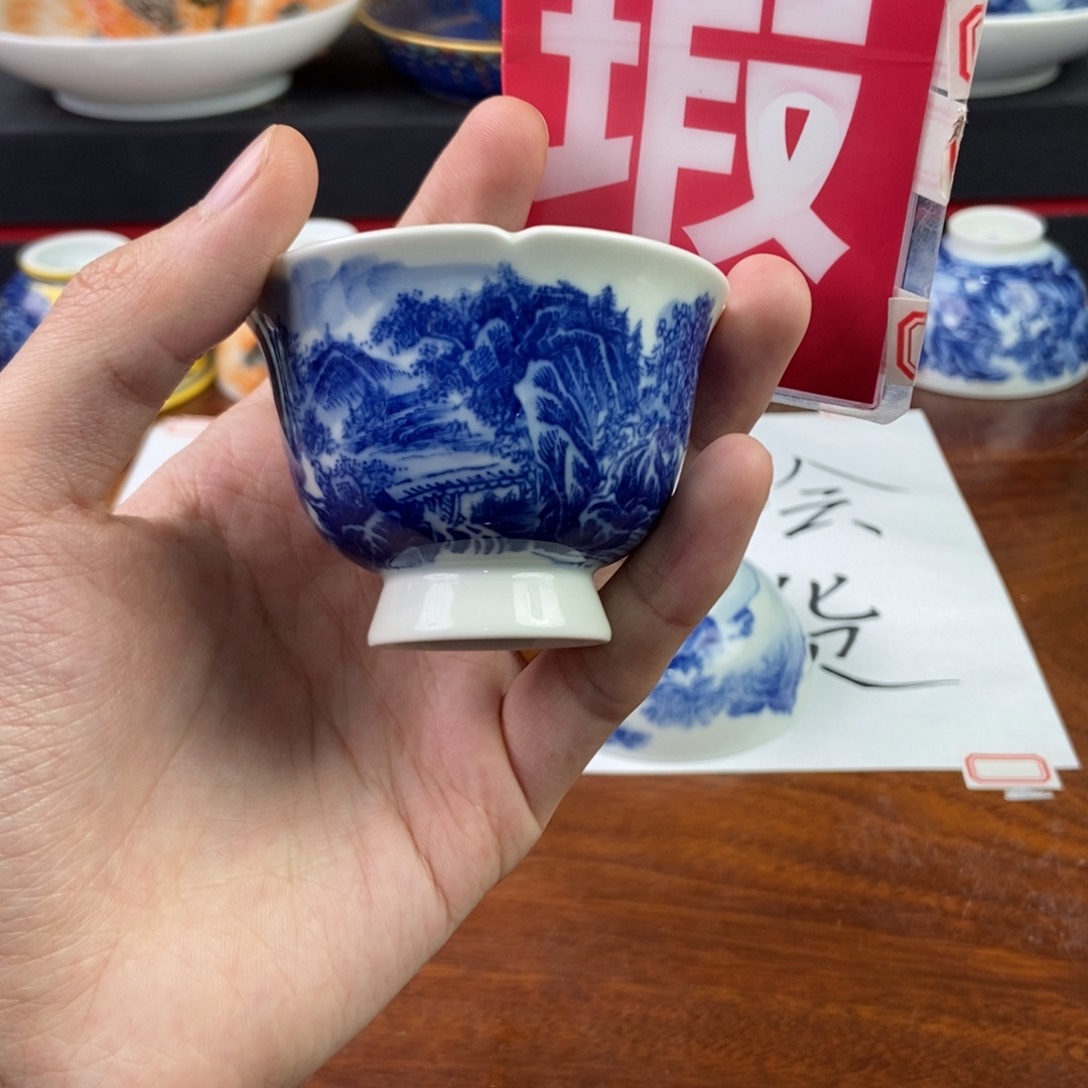 杯景德镇手绘陶瓷艺术