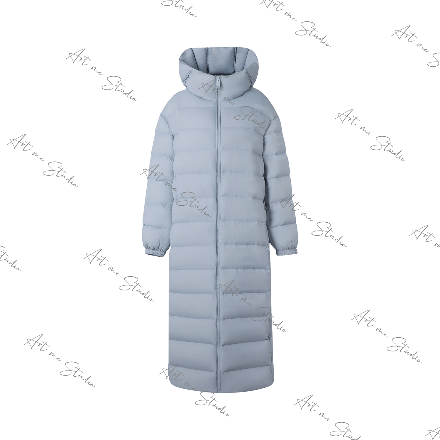 AZ952686长款95白鹅绒鹅绒服