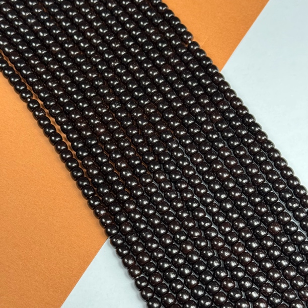 N102天然黑金椰蒂108 约6*5mm多样性发其一支持鉴定