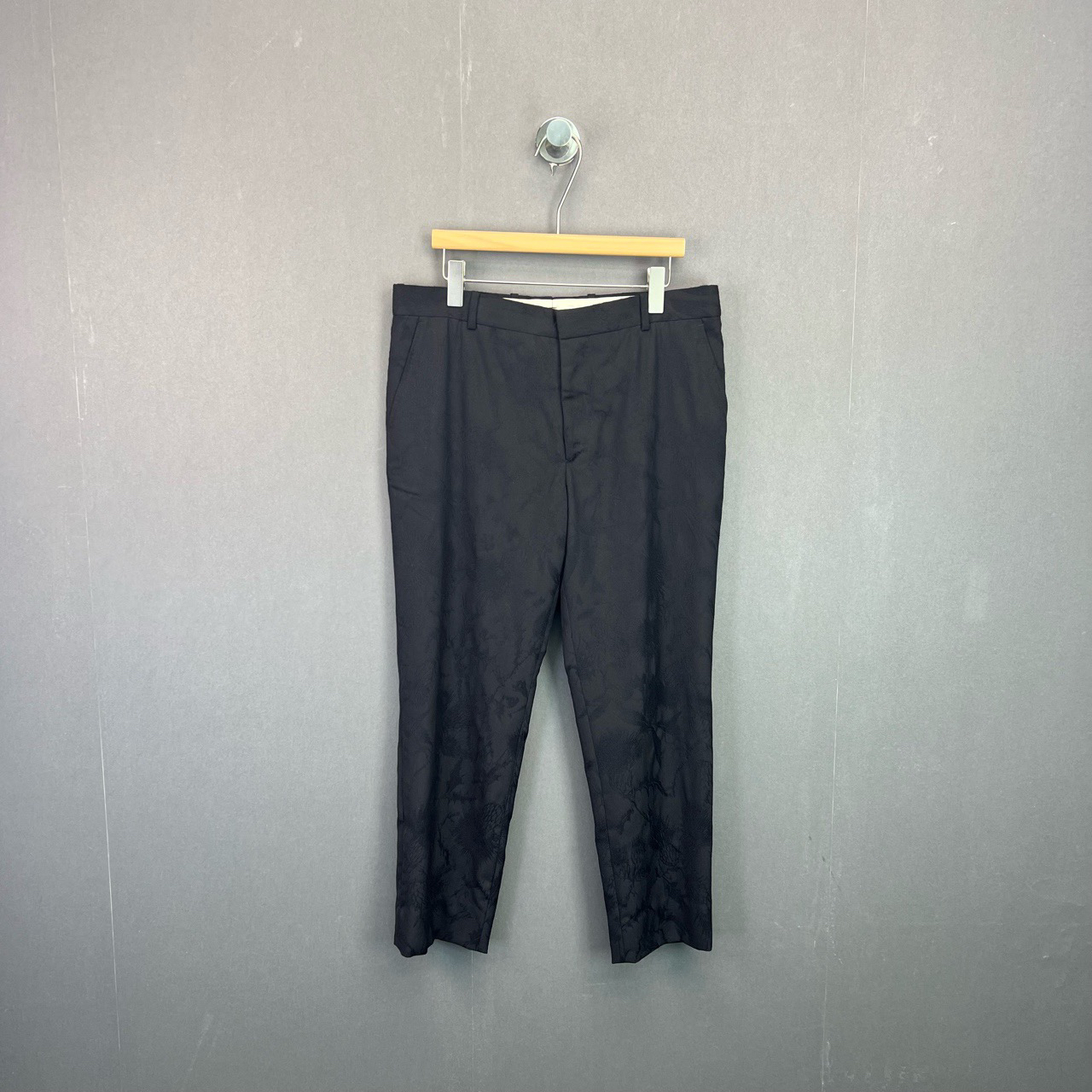 99新 Alexander McQueen/亚历山大·麦昆 50码/宽松长裤/9543573