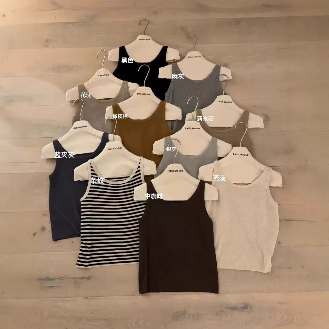 001-040编码2025春夏韩系t恤多彩修身款式