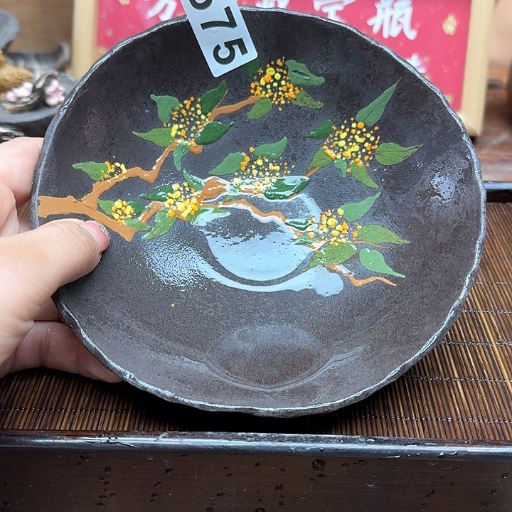 纯手工制作粗陶茶具