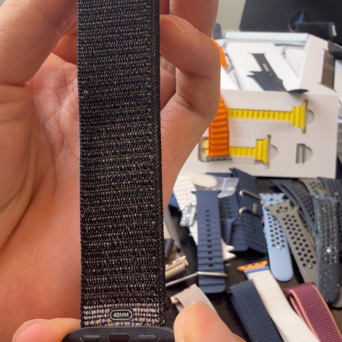 95新40mm黑莓色尼龙