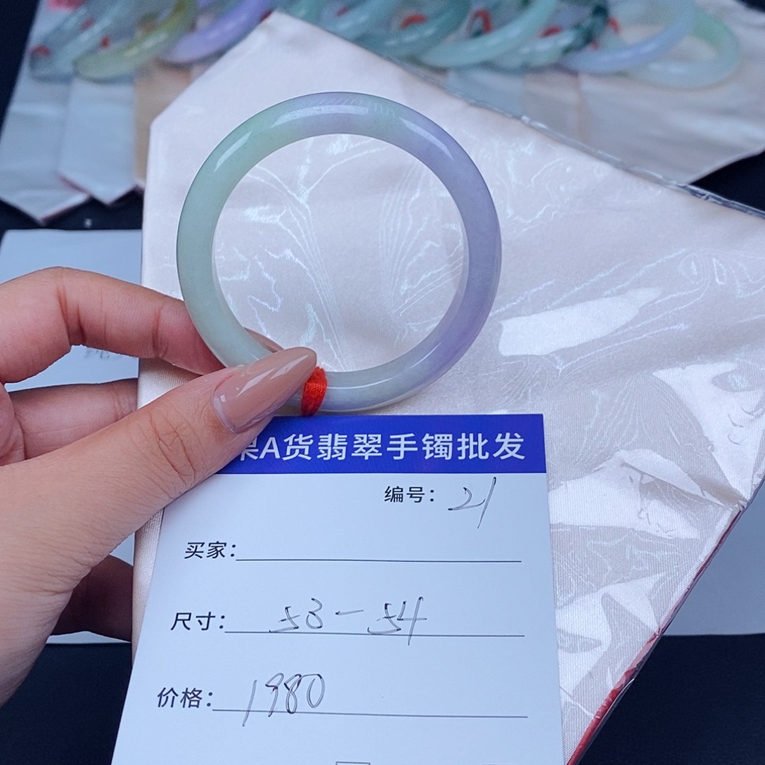 翡翠未镶嵌手镯百元手镯默认瑕疵