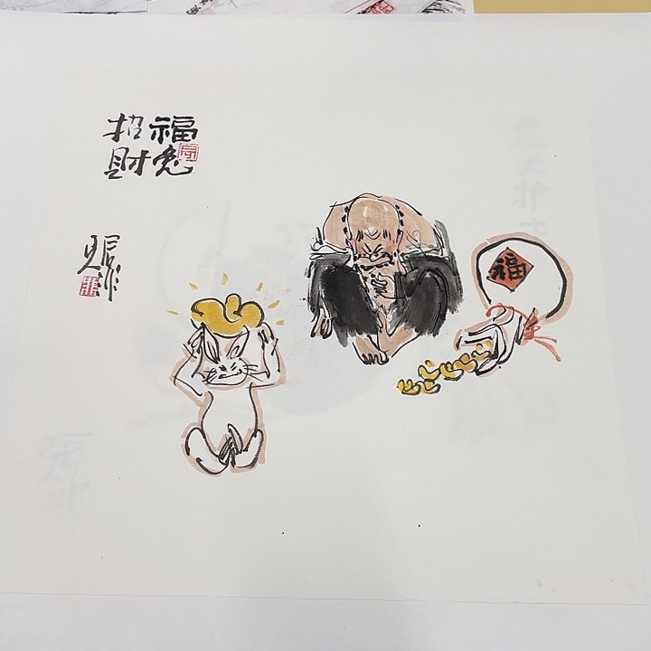 国画花鸟等多种鸟类和鸟类为食的食