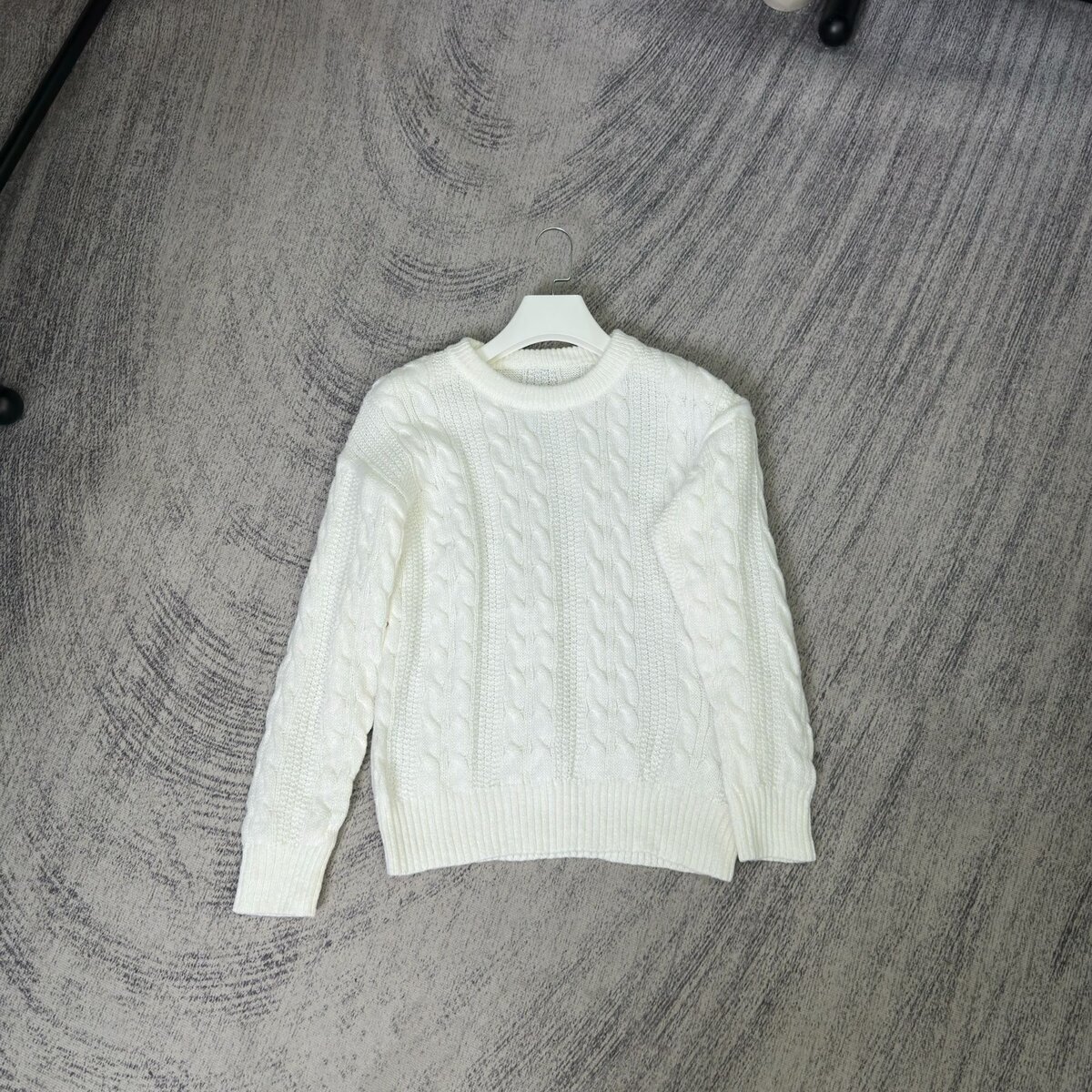 D05-BY秋冬季纯色毛衣男女韩版潮流宽松日系针织衫ins慵懒线衣