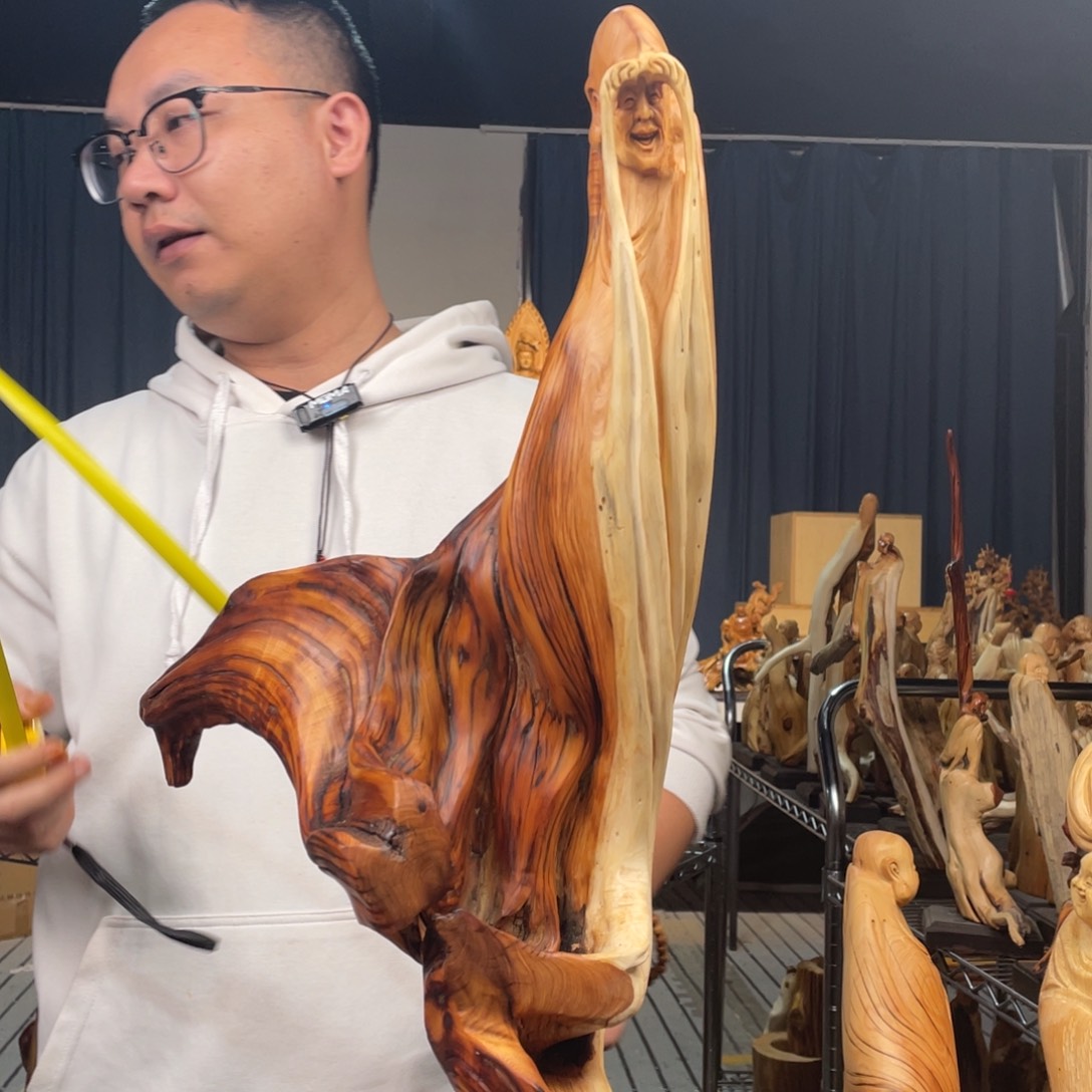 柏木（崖柏）随型摆件