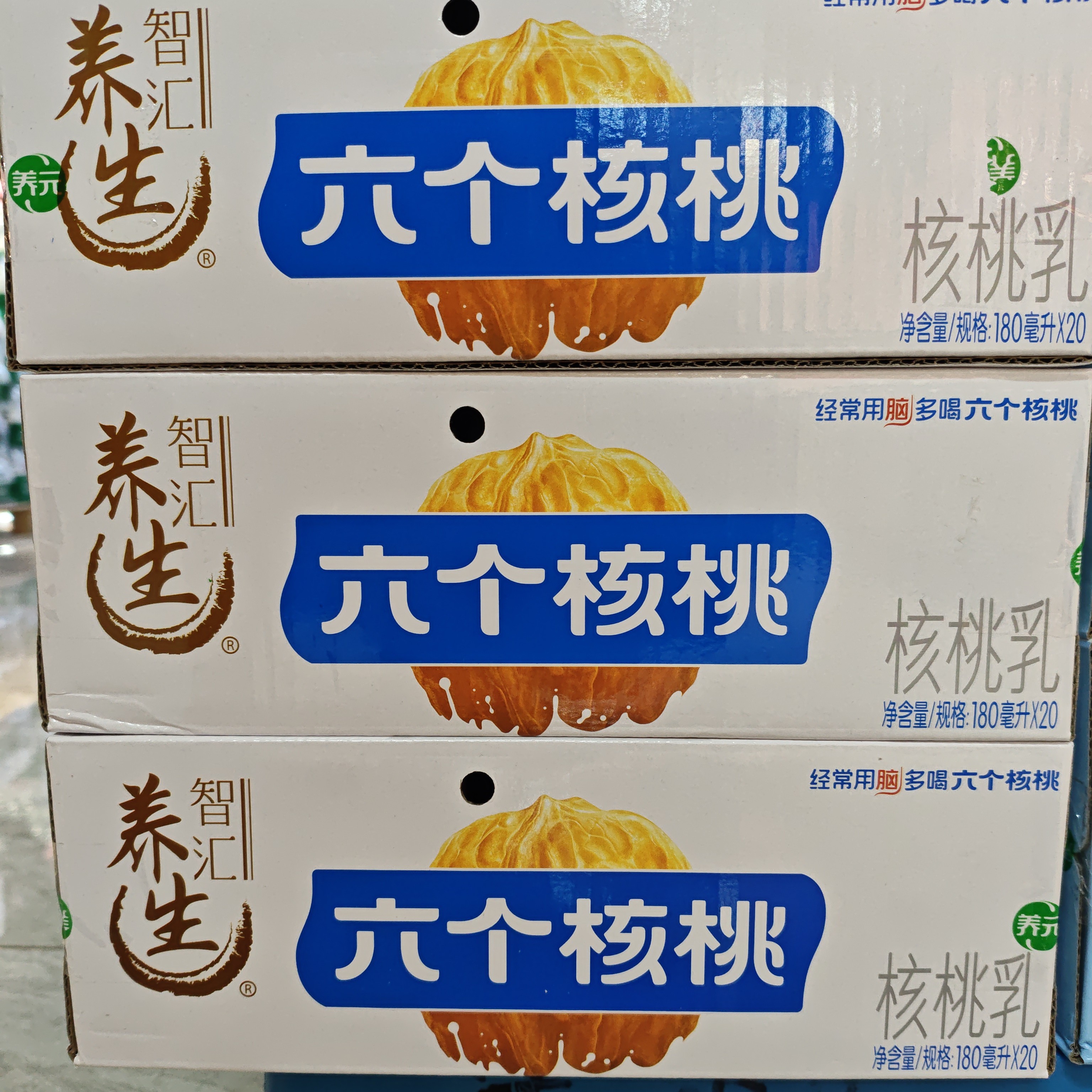六个核桃核桃乳3600ml(180ml*20罐)