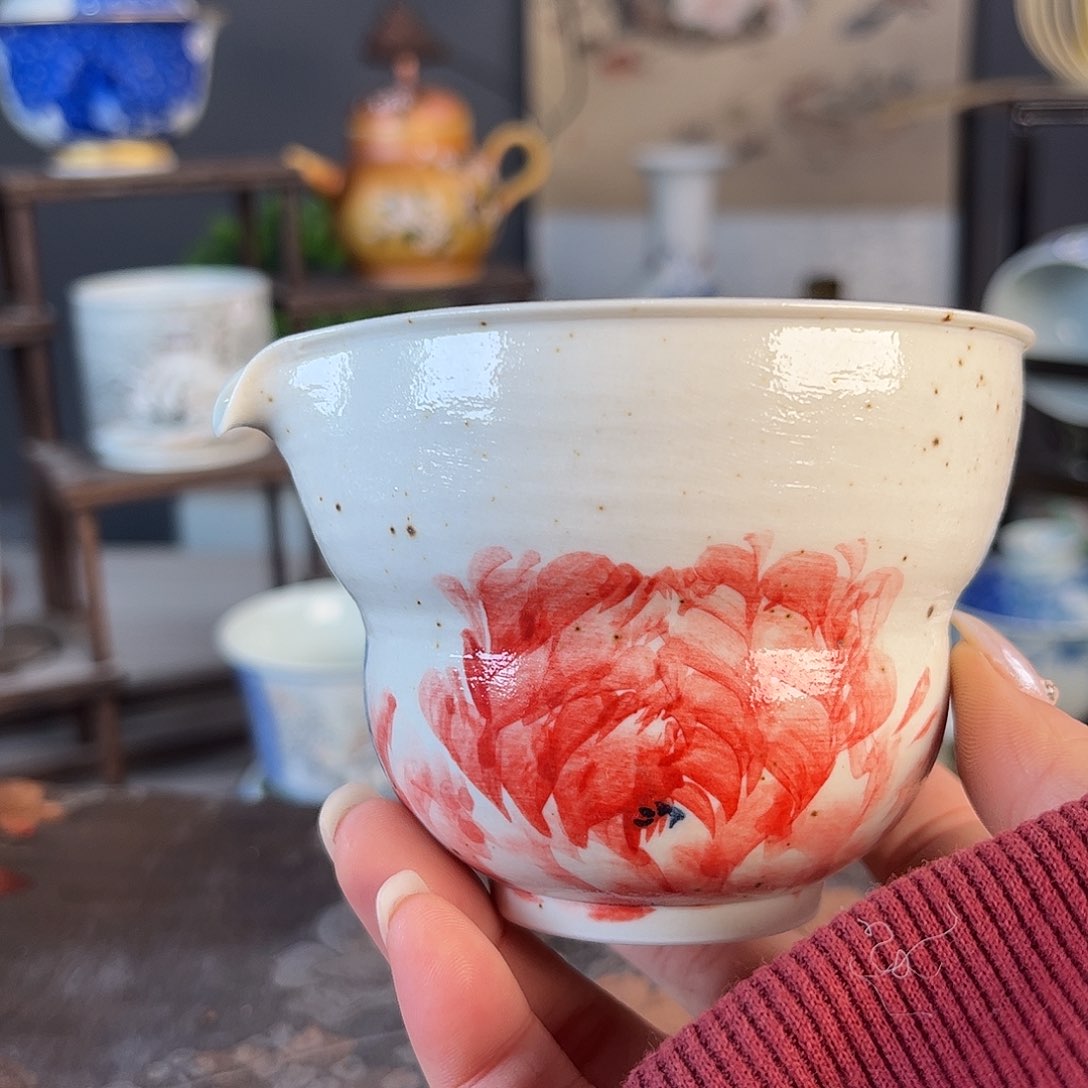 杯景德镇陶瓷茶杯多人