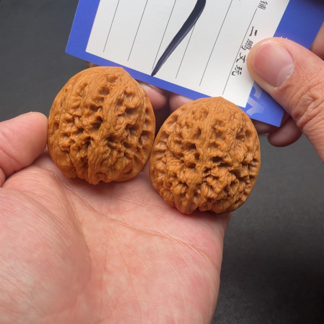 文玩核桃把件将军膀41