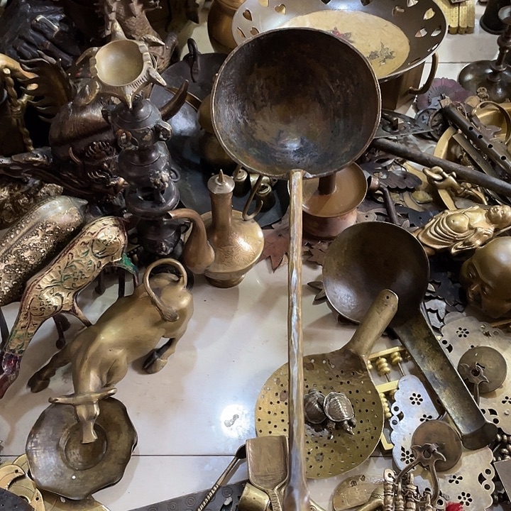 老式铜件古朴典雅的风格