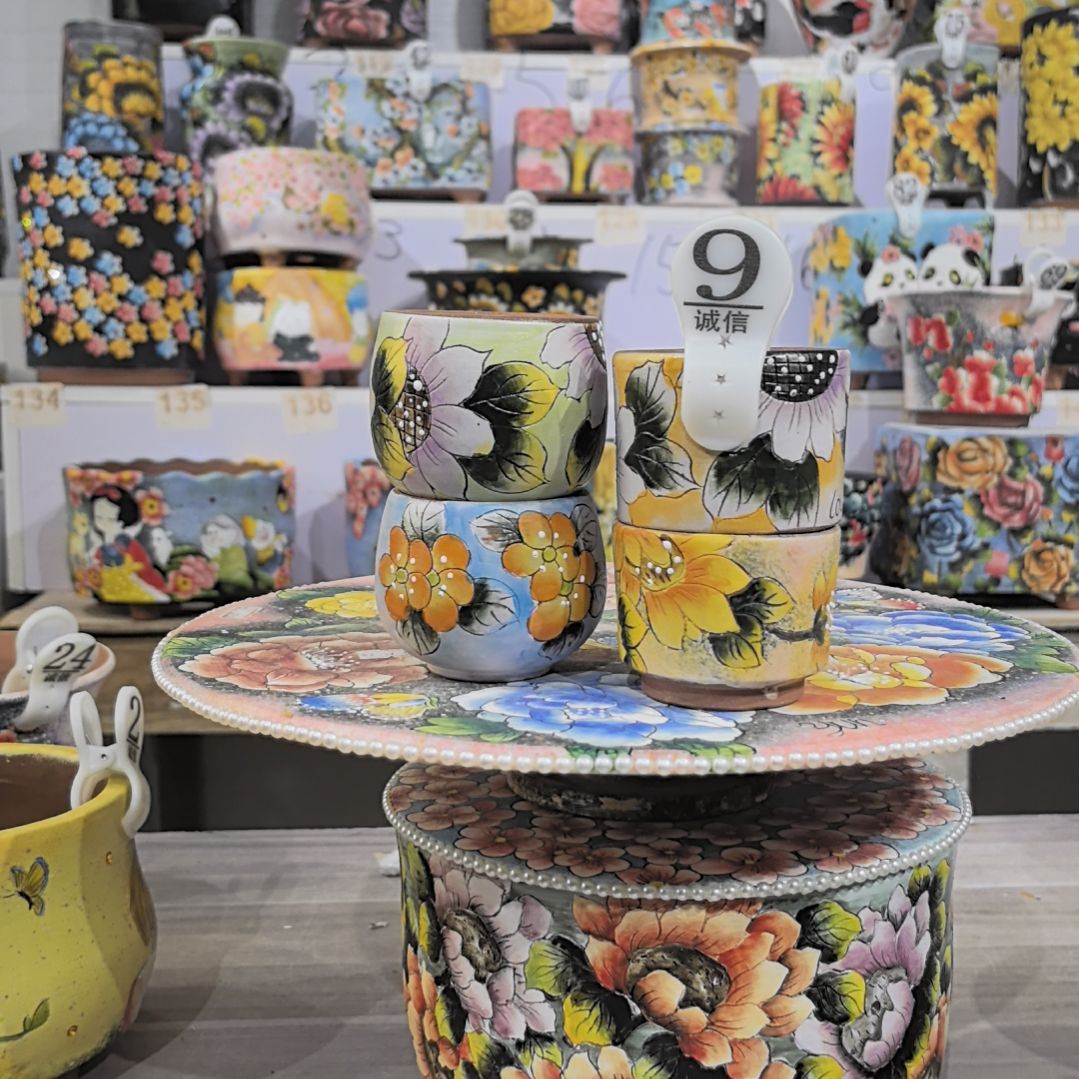 花盆红泥景德镇花盆