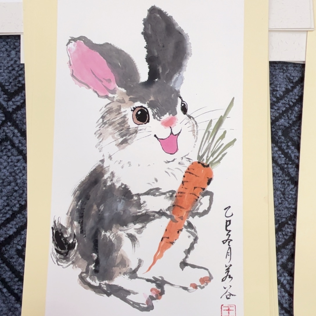 国画小品花鸟作品