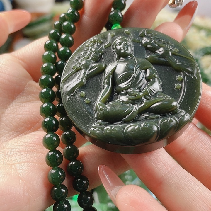 未镶嵌和田玉挂件