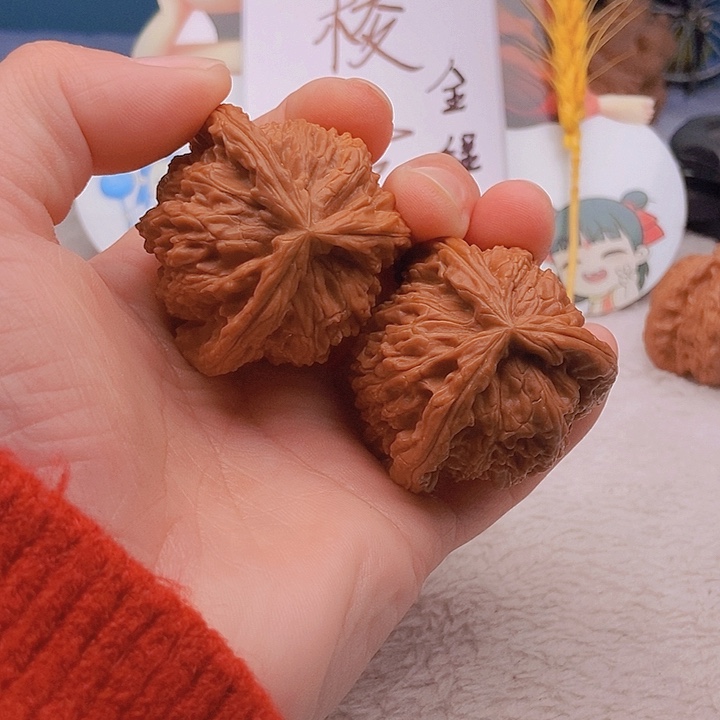 吊坠文玩核桃知**乐三棱