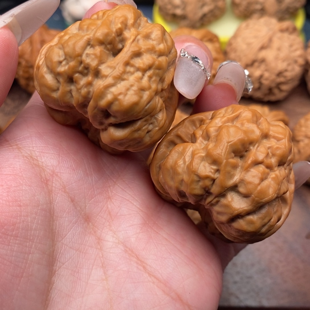 文玩核桃把件延庆大肚肌肉蛙39.5，肚子44