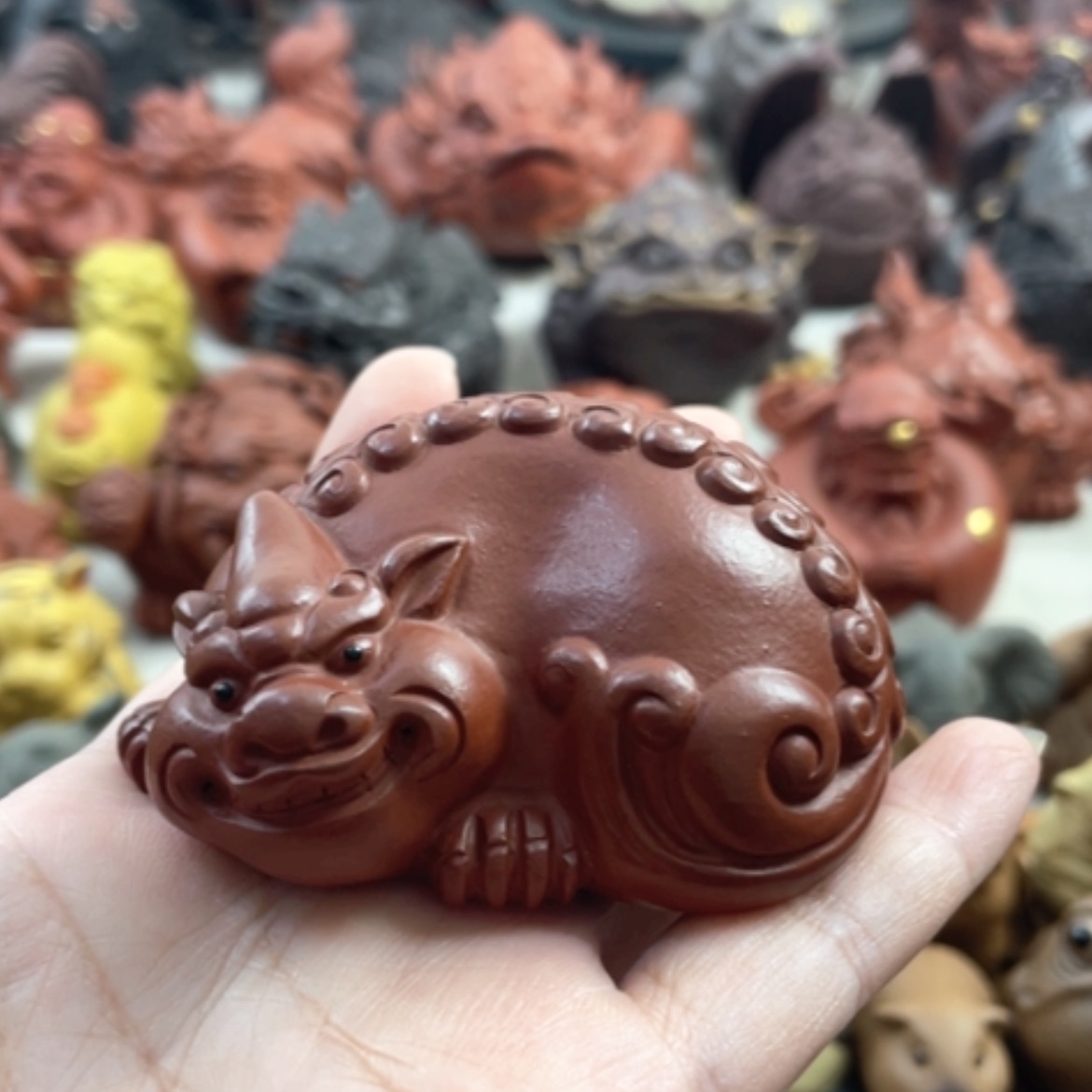 【闪购商品】紫砂茶宠紫砂貔貅