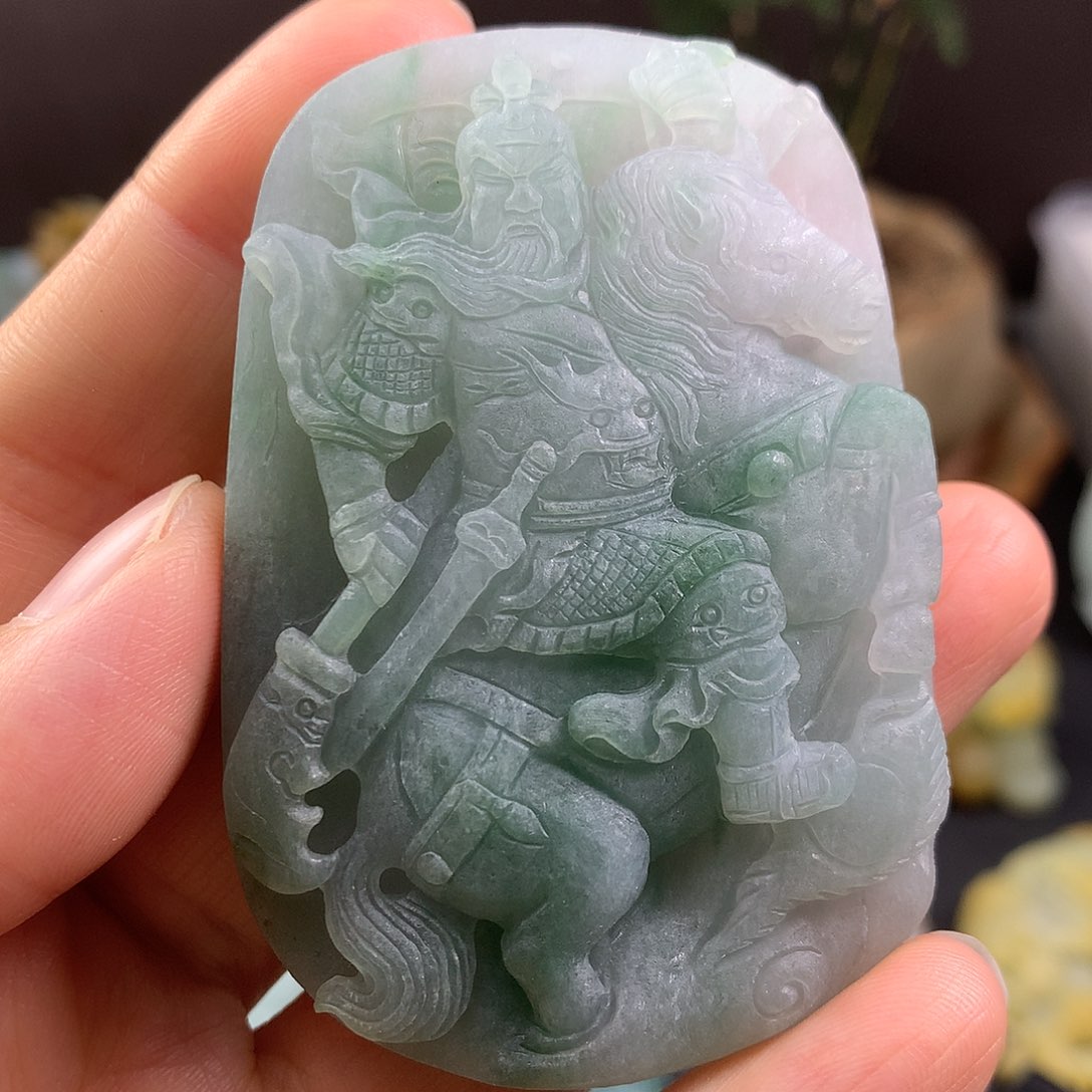 定制翡翠未镶嵌二爷