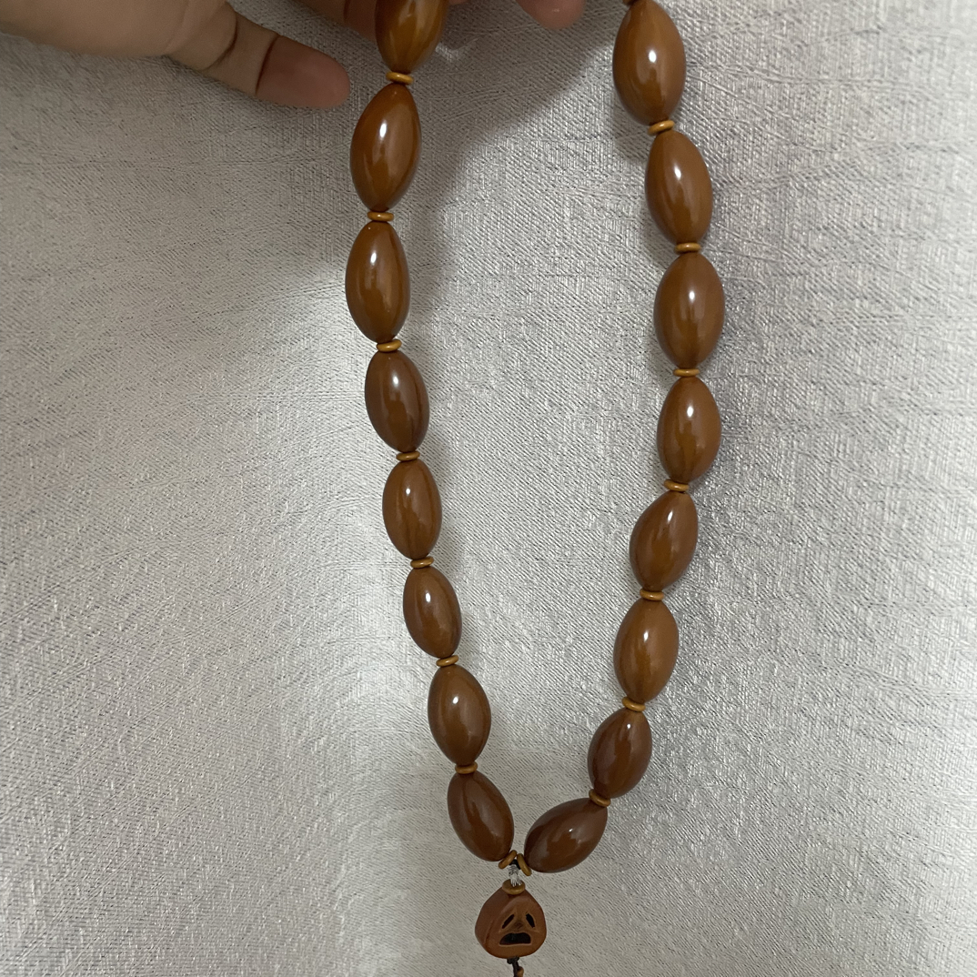 老油核打磨光珠手持1.5尺寸