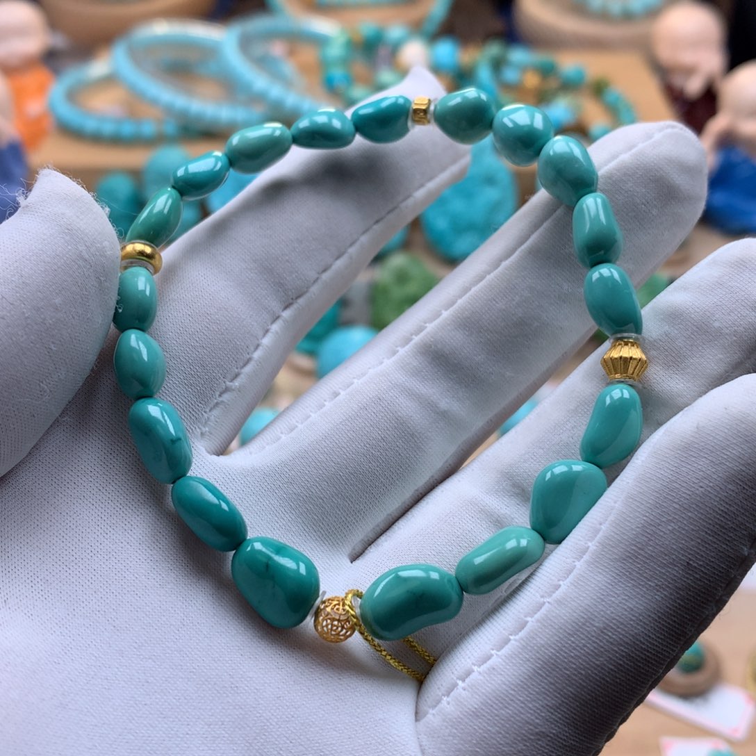 绿松石珠宝奇石未镶嵌