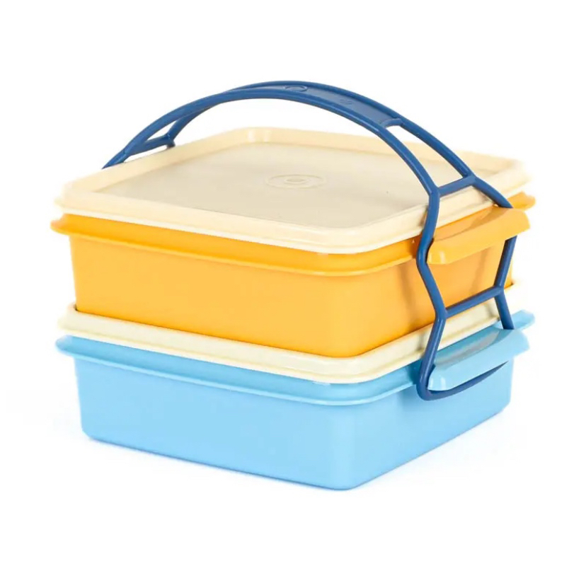 Tupperware/特百惠900ml月满鲜盒冰箱冷藏零食干货密封收纳保鲜盒