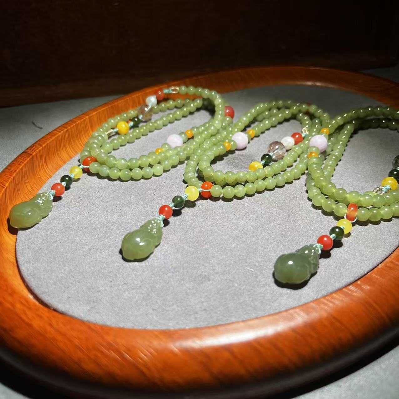 【张老斯珠宝】天然和田玉项链xy367（多样性发货 拍一发一）