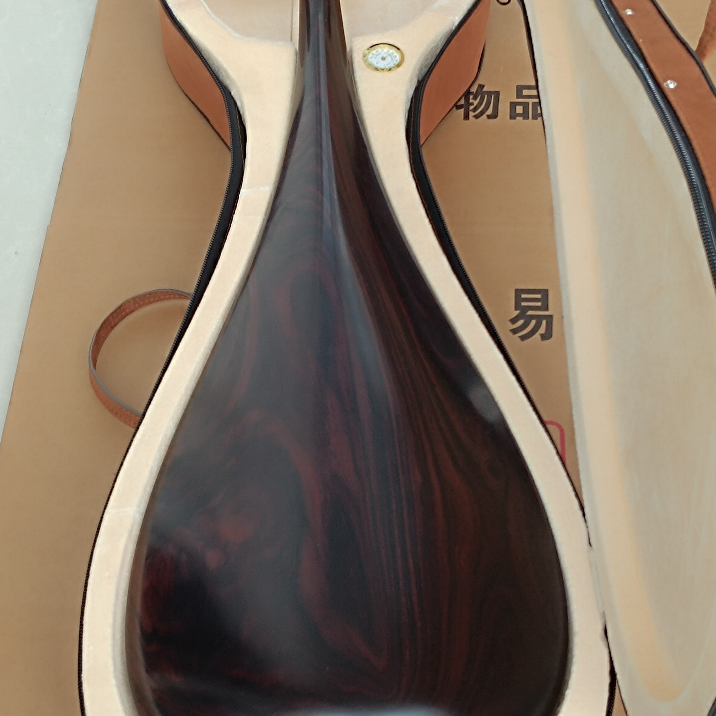 大叶紫檀木琵琶成人精品凤尾头乐器考级演奏专业教学