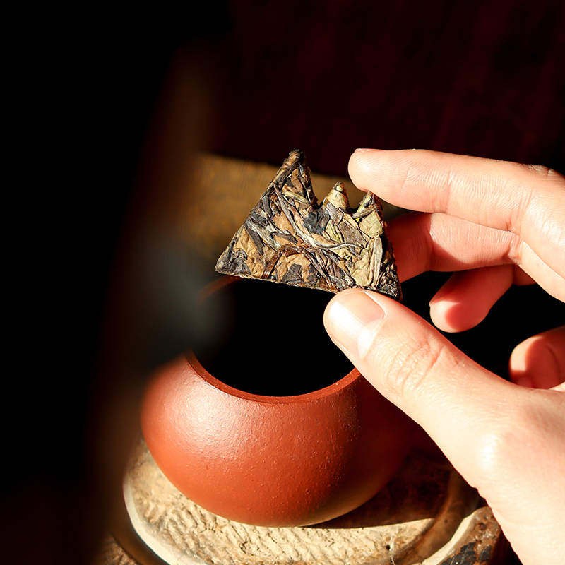 深山行一片茶山· 2020年枣香寿眉饼干茶 4克*30片 （120克/一盒）