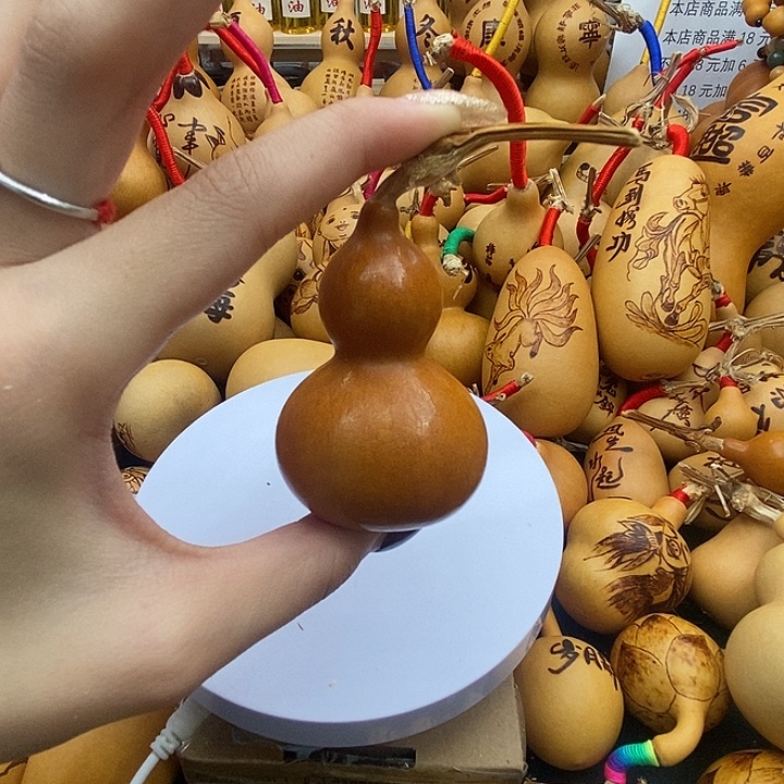 用***4香榧木葫芦工艺美术