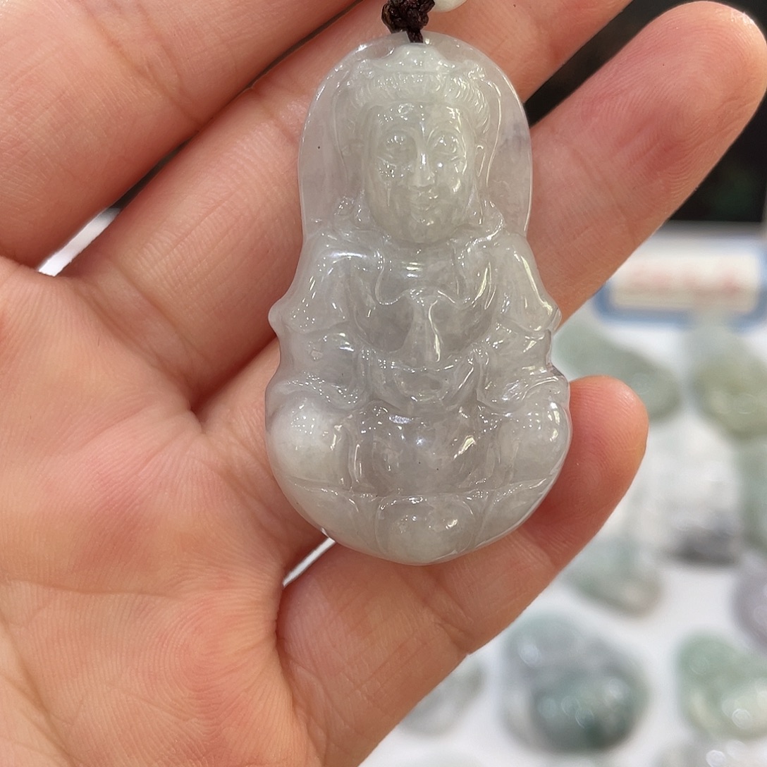 颈饰未镶嵌翡翠翡翠观音