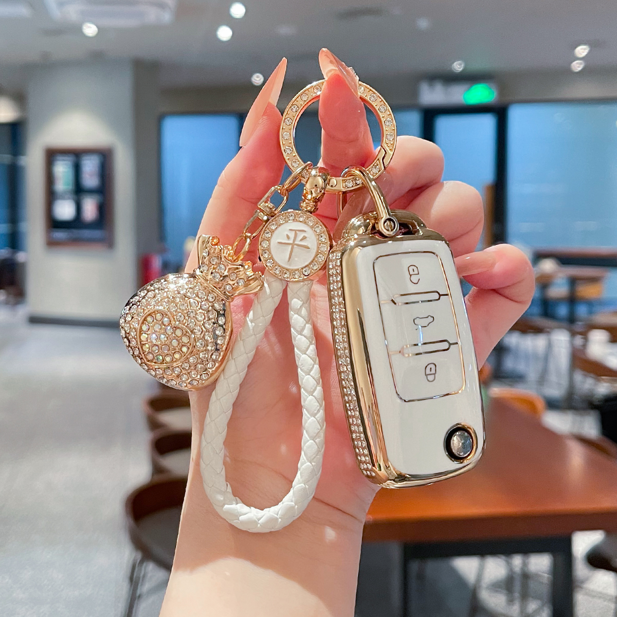 25款大众斯柯达速派钥匙套柯米克车柯迪亚克gt扣昕锐女昕动新明锐