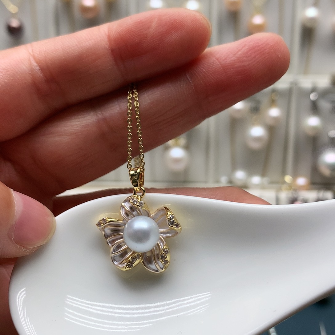 淡水珍珠未镶嵌颈饰