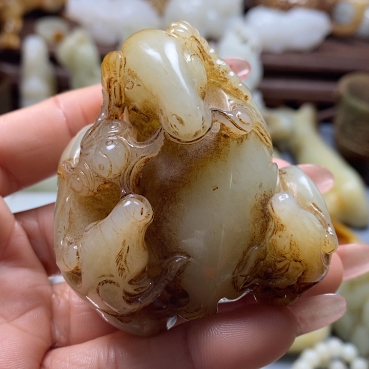 和田玉挂件未镶嵌