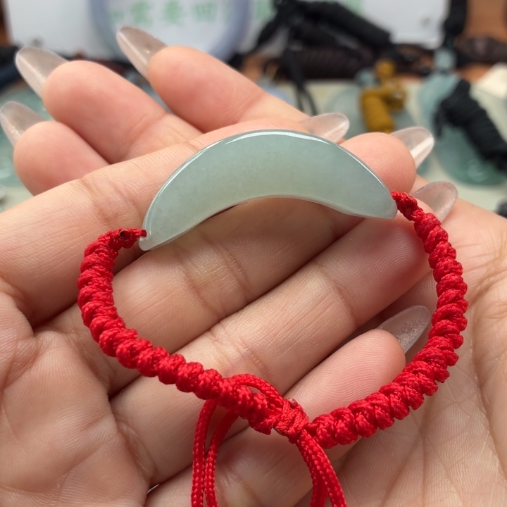 翡翠未镶嵌颈饰天然翡翠a货