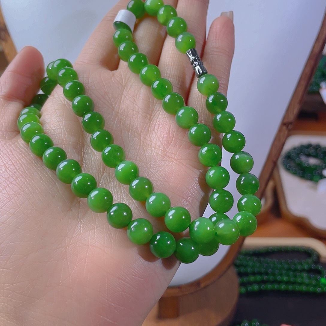 用***3和田玉未镶嵌颈饰8