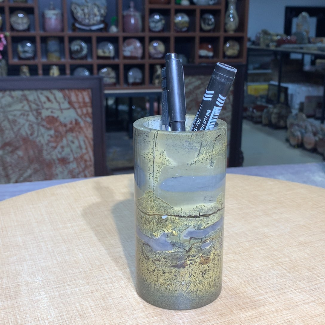 紫砂广西国画石，观赏收藏