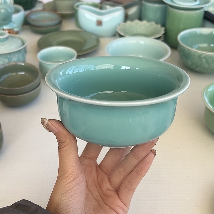 小米茶器龙泉青瓷