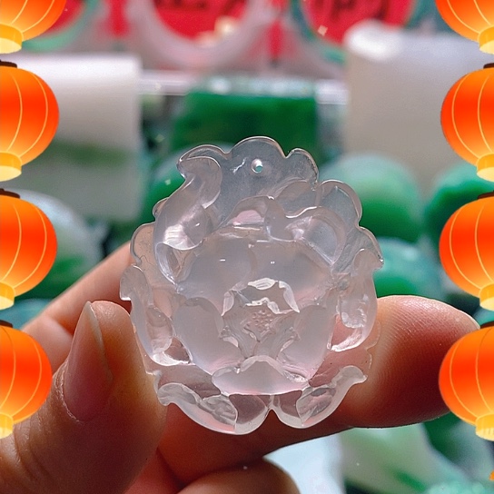 石英质玉颈饰未镶嵌