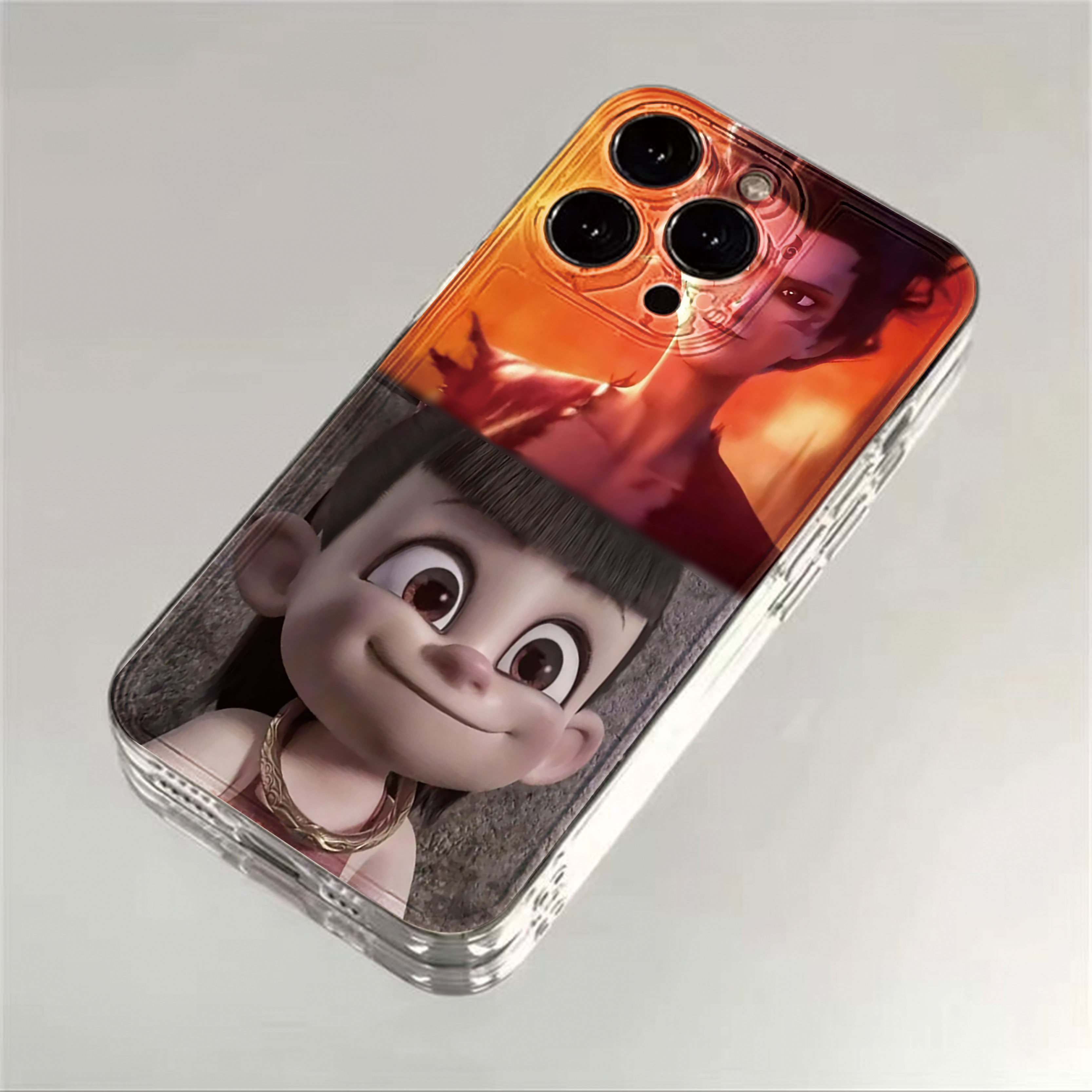 哪吒适用iPhone16小米15华为苹果14promax手机壳12太空壳创意软壳