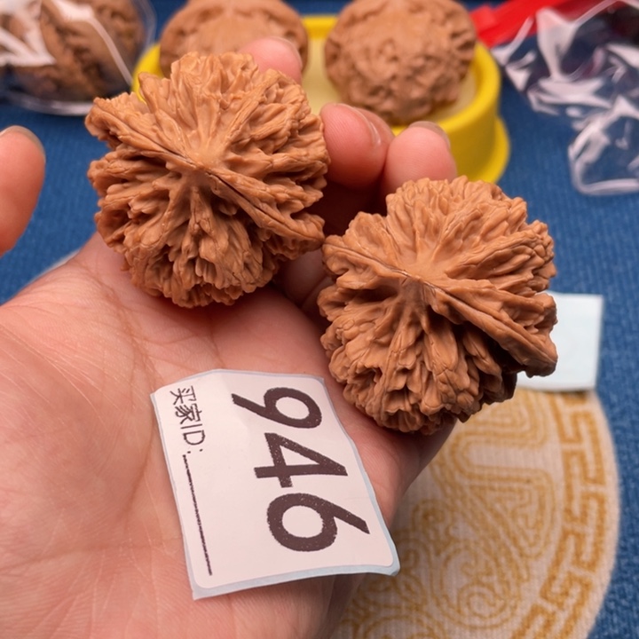 把件文玩核桃牡丹45