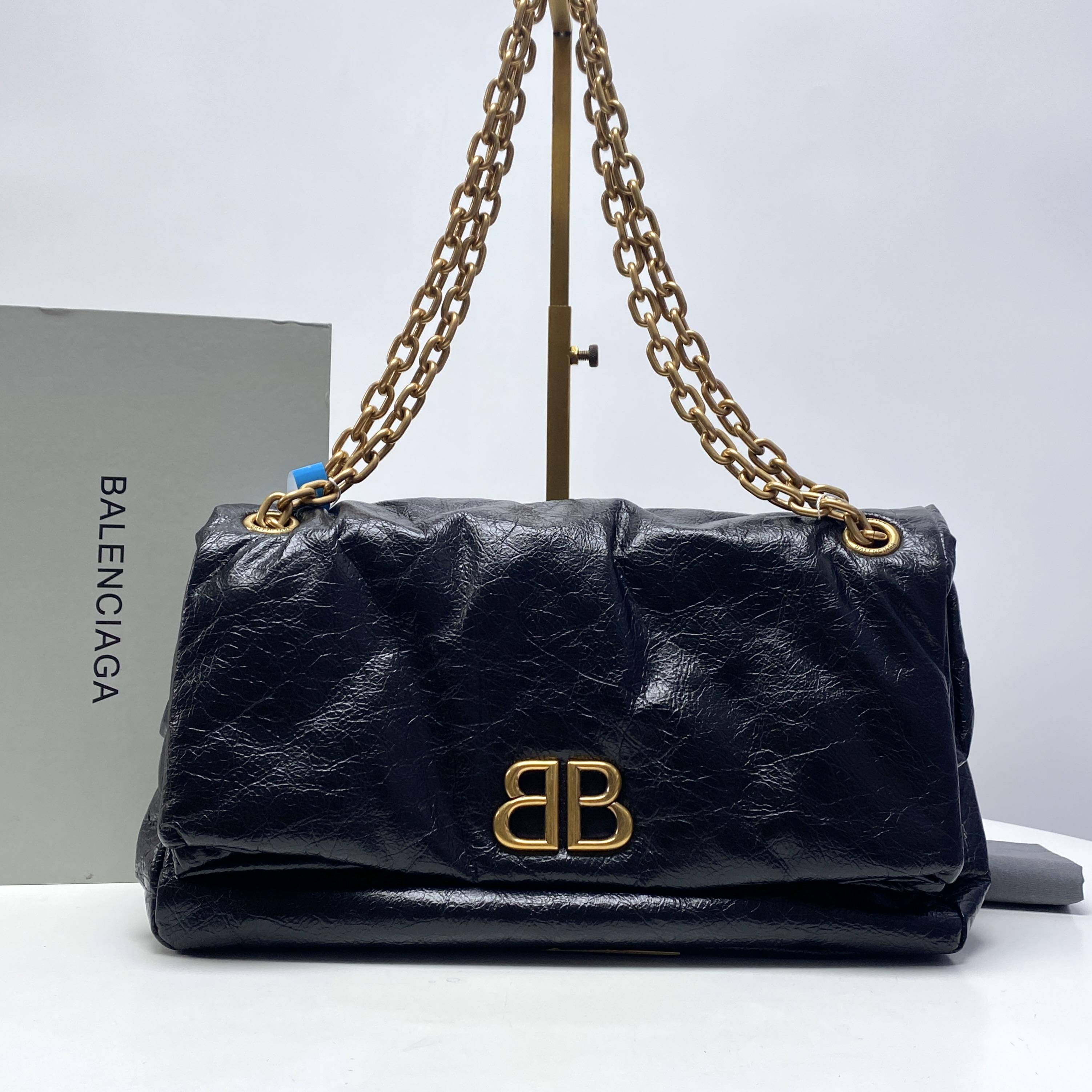 胖虎佳佳/巴黎世家/95新/公价0/箱包/斜挎包/312502050005