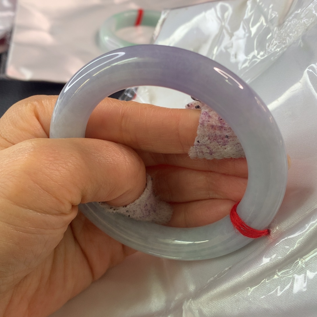 翡翠未镶嵌手镯翡翠手镯56