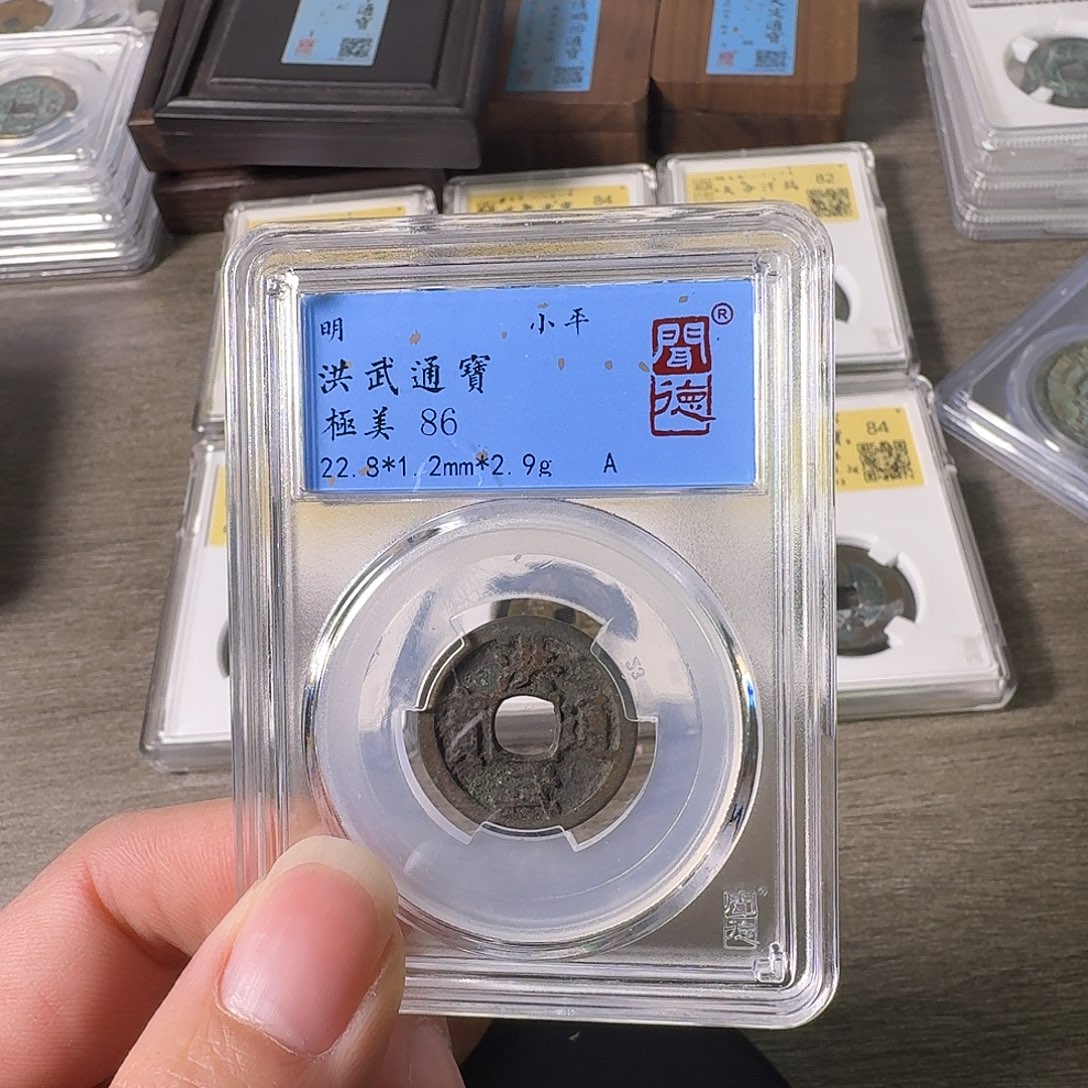 铜A闻博文化洪武通宝