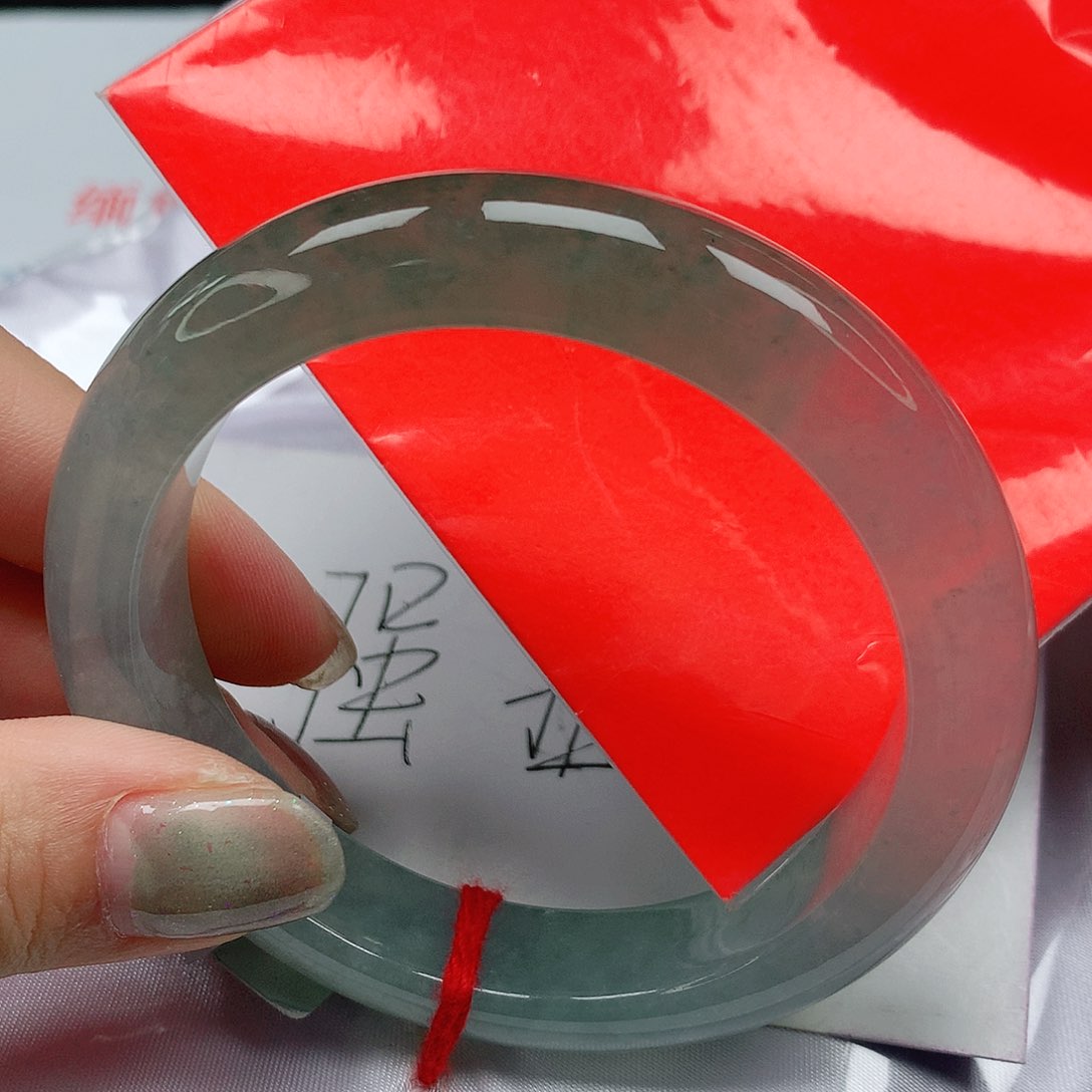 翡翠手镯未镶嵌56圈缅甸天然A货