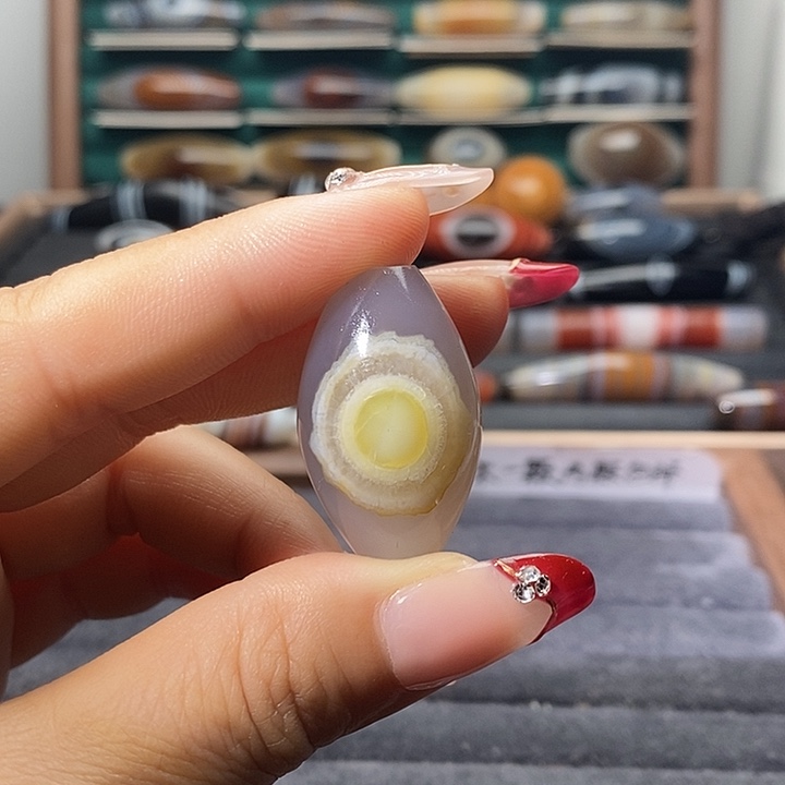 玛瑙/玉髓未镶嵌吊坠(不含链)