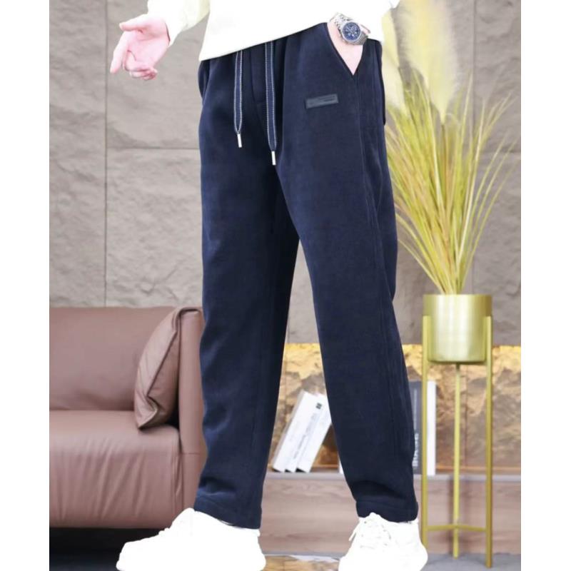 【现货】早秋新款小皮标潮流时尚百搭简约男士休闲裤长裤AH111*B14